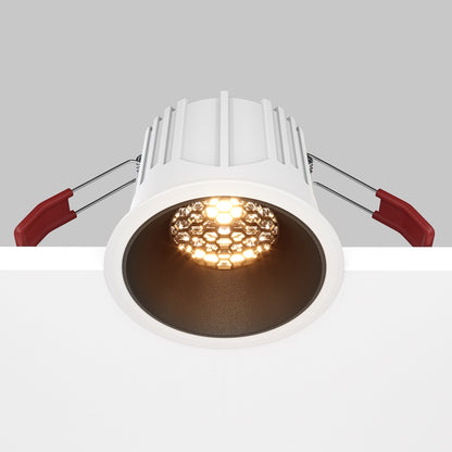 Maytoni Alfa LED 36° recessed circular light black