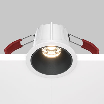 Maytoni Alfa LED 36° recessed circular light black
