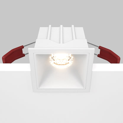 Maytoni Alfa LED 10W 36° recessed square light white