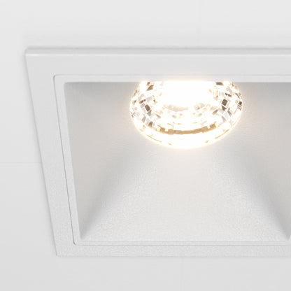 Maytoni Alfa LED 10W 36° recessed square light white