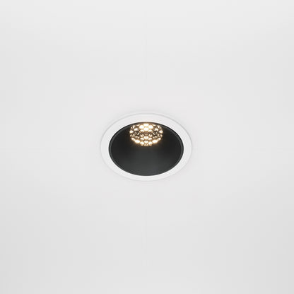 Maytoni Alfa LED 36° recessed circular light black