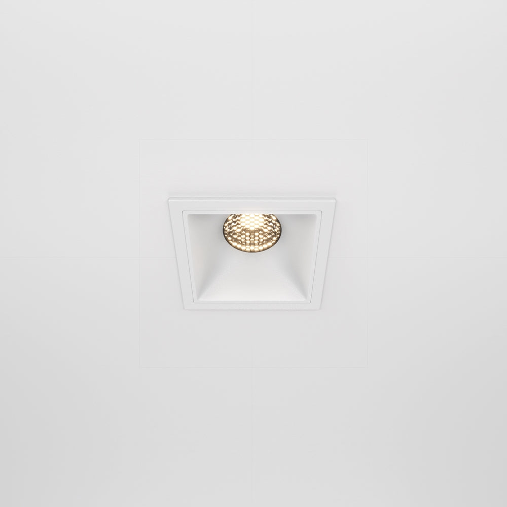 Maytoni Alfa LED 10W 36° recessed square light white