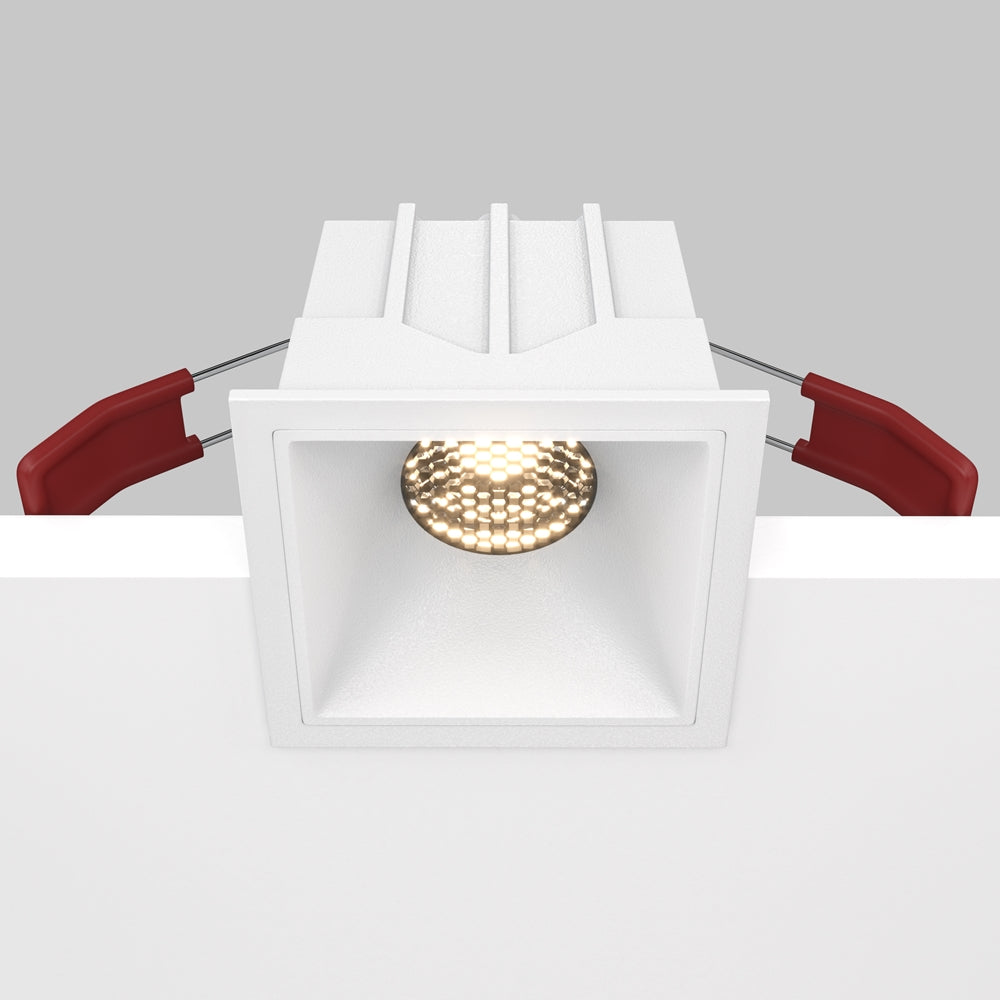 Maytoni Alfa LED 10W 36° recessed square light white
