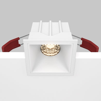 Maytoni Alfa LED 10W 36° recessed square light white