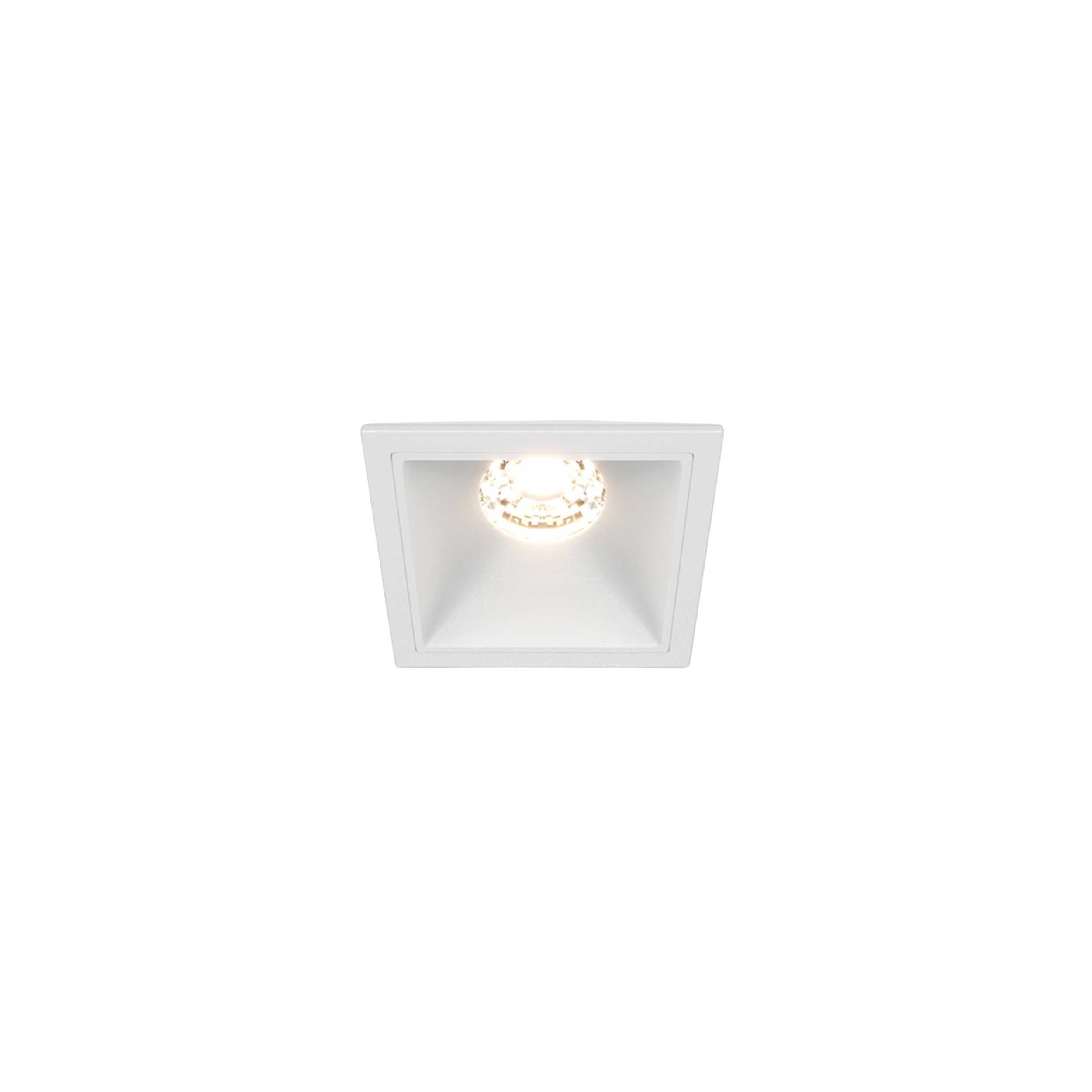 Maytoni Alfa LED 10W 36° recessed square light white