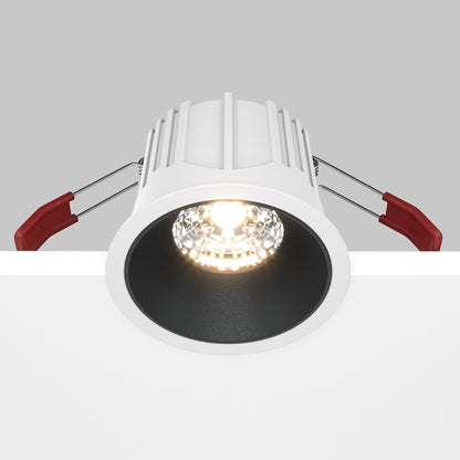 Maytoni Alfa LED 36° recessed circular light black