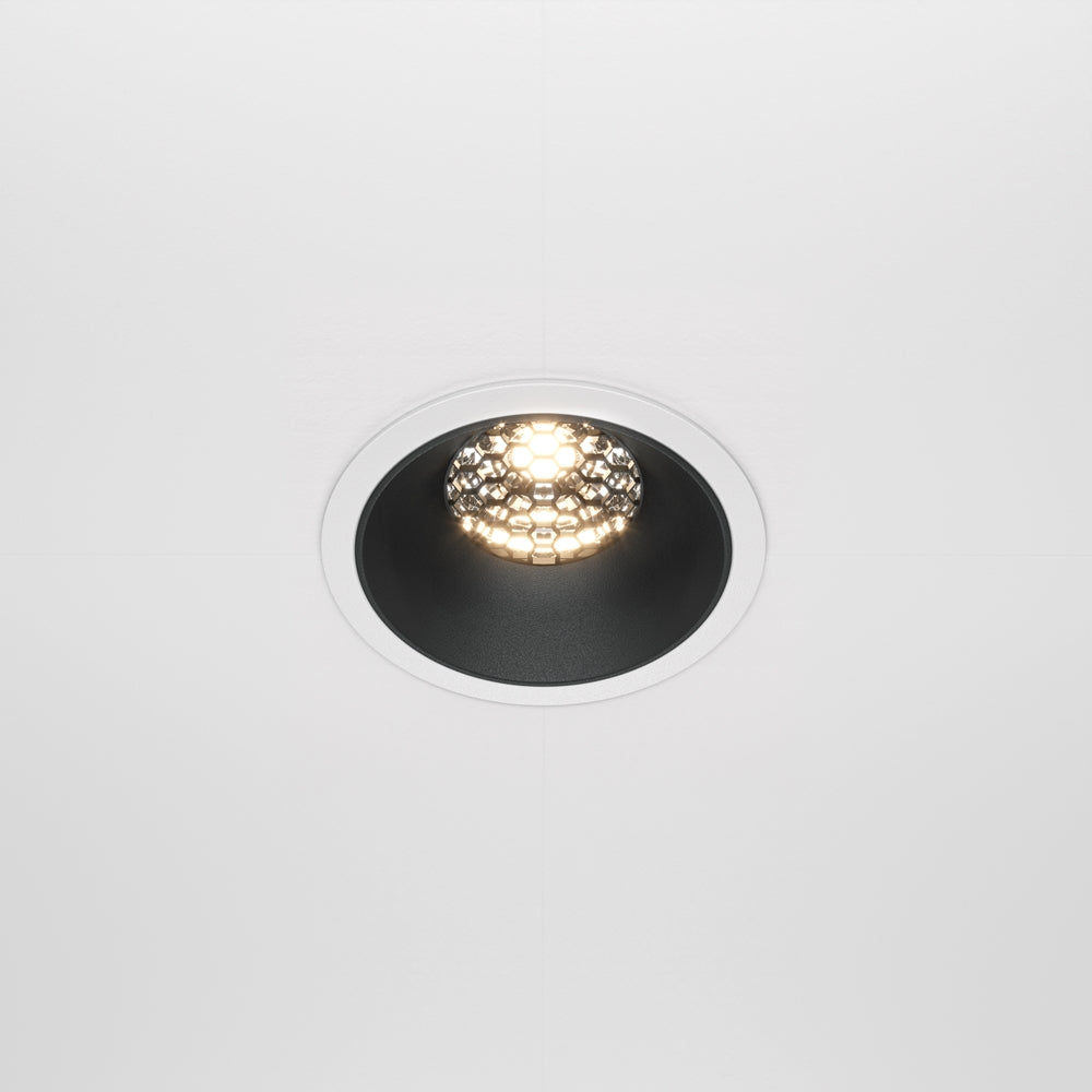 Maytoni Alfa LED 36° recessed circular light black