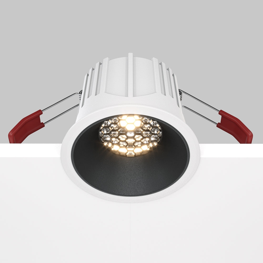 Maytoni Alfa LED 36° recessed circular light black
