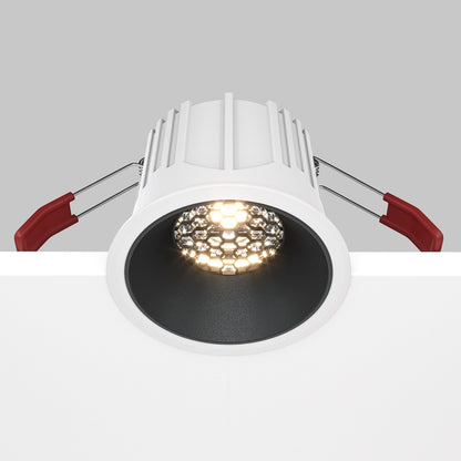 Maytoni Alfa LED 36° recessed circular light black
