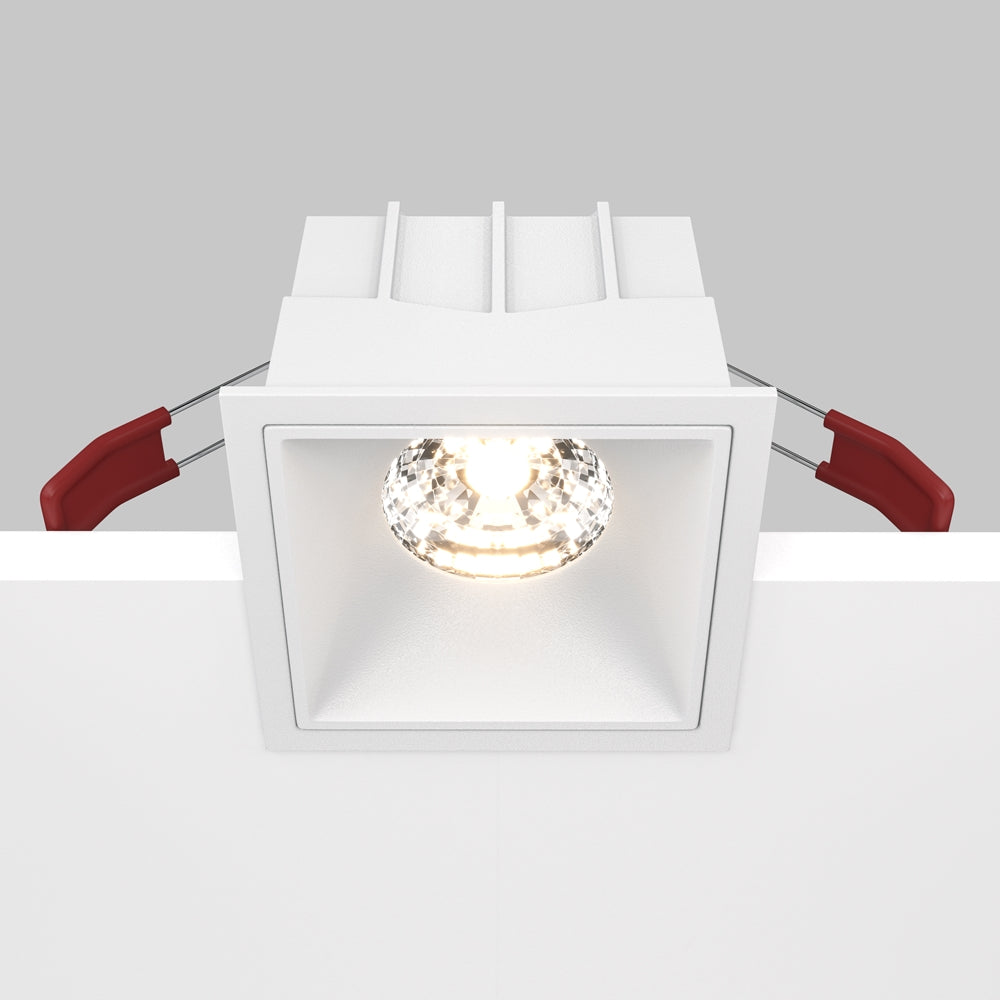 Maytoni Alfa LED 15W 36° recessed square light white
