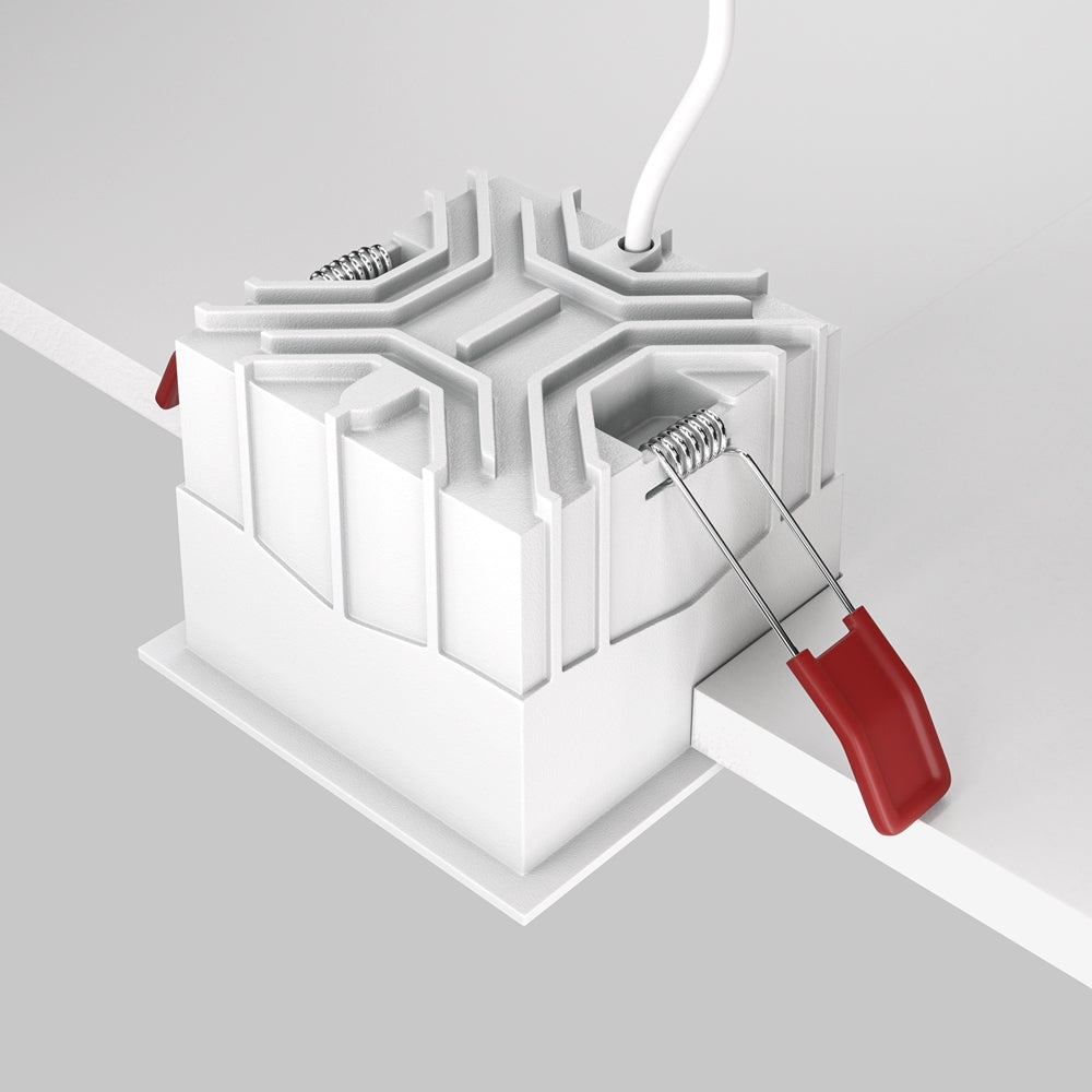 Maytoni Alfa LED 15W 36° recessed square light white