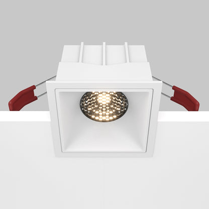 Maytoni Alfa LED 15W 36° recessed square light white