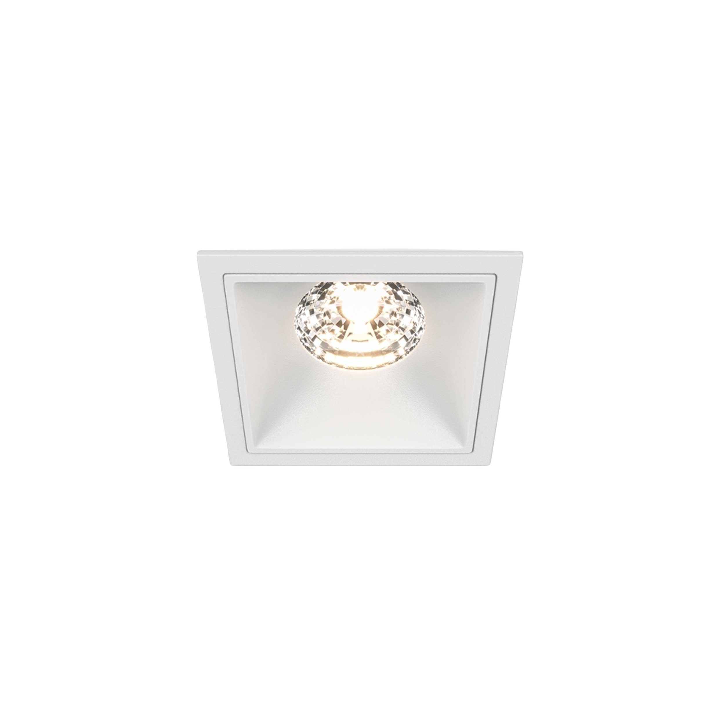 Maytoni Alfa LED 15W 36° recessed square light white