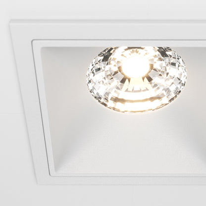 Maytoni Alfa LED 15W 36° recessed square light white