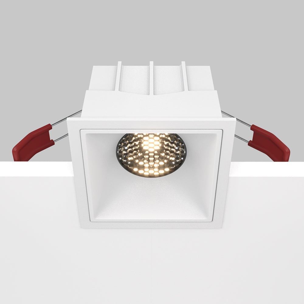 Maytoni Alfa LED 15W 36° recessed square light white