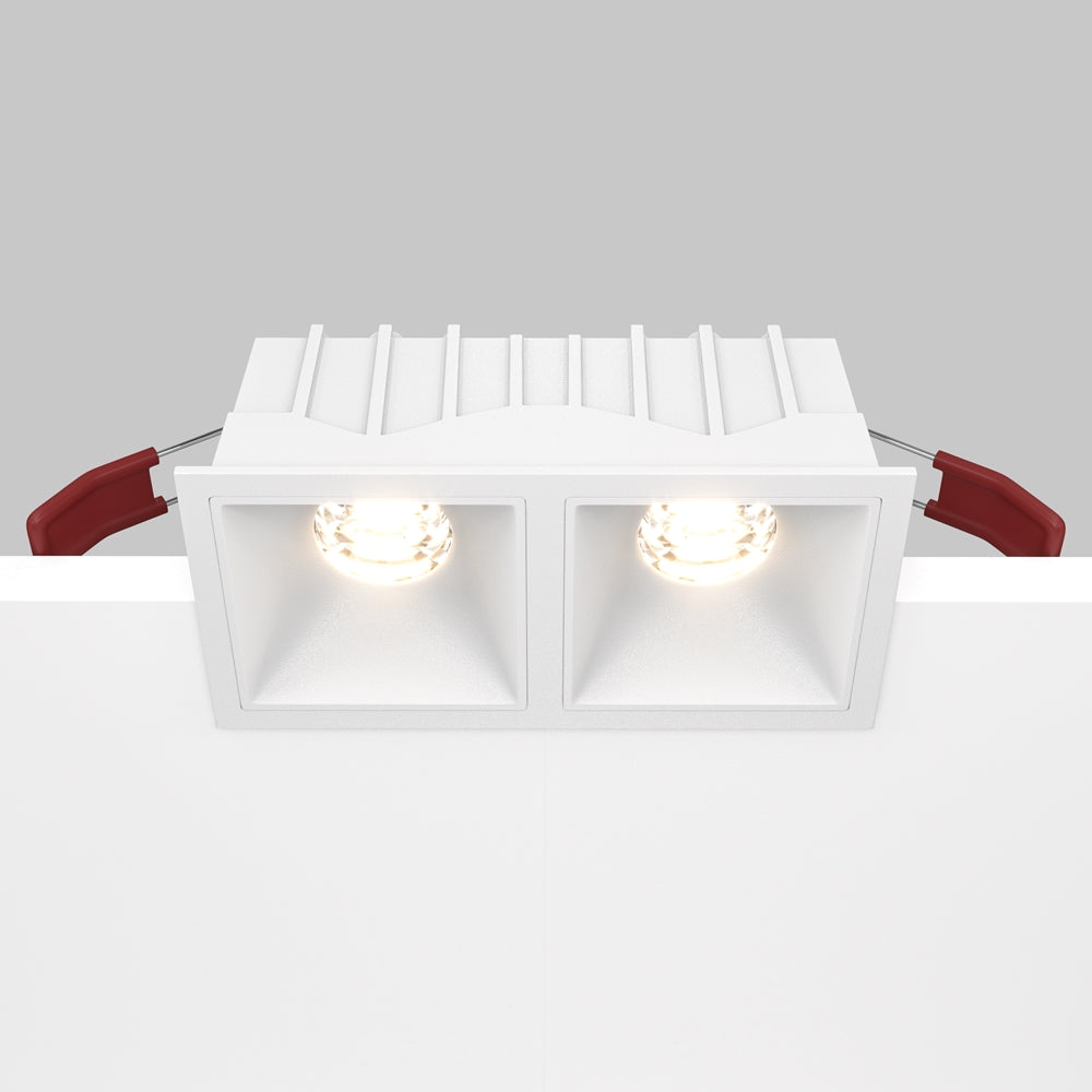 Maytoni Alfa LED 10W 36° recessed square light white