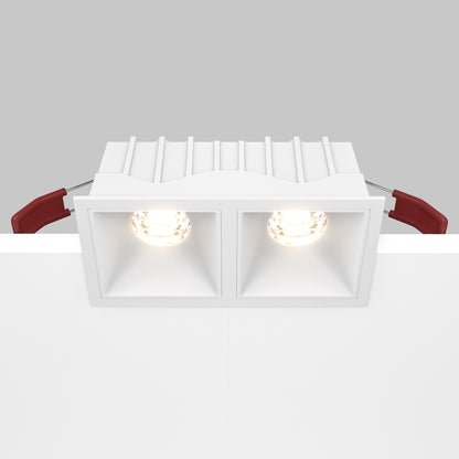 Maytoni Alfa LED 10W 36° recessed square light white