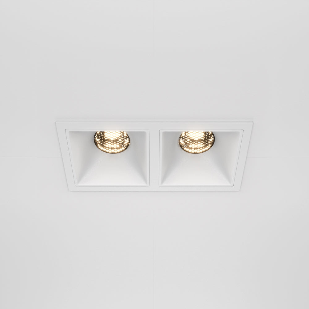 Maytoni Alfa LED 10W 36° recessed square light white
