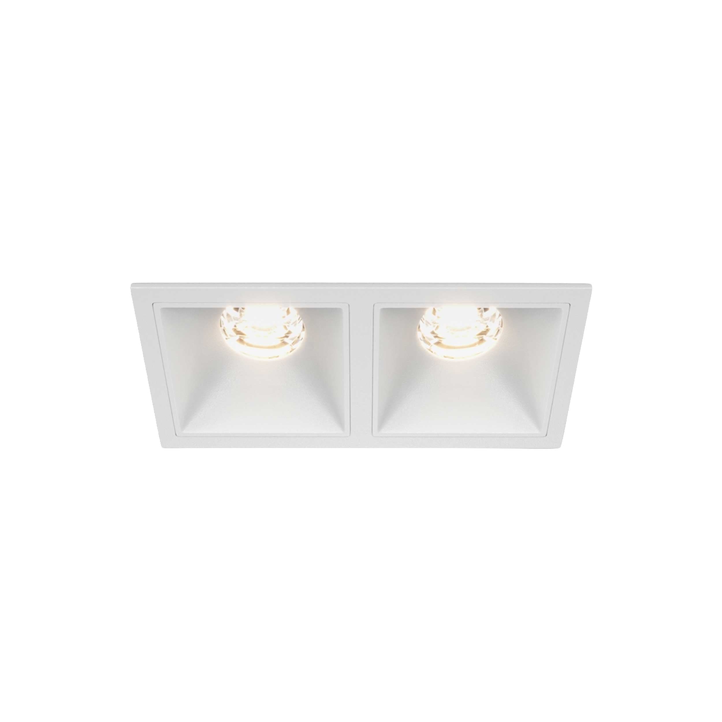 Maytoni Alfa LED 10W 36° recessed square light white