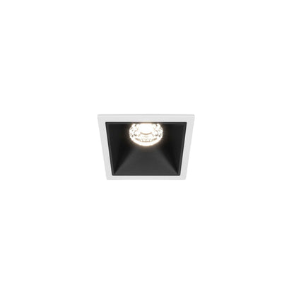 Maytoni Alfa LED 10W 36° recessed square light black