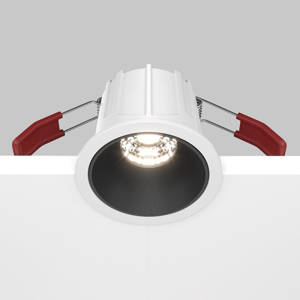 Maytoni Alfa LED 36° recessed circular light black