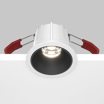 Maytoni Alfa LED 36° recessed circular light black