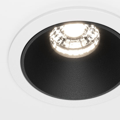 Maytoni Alfa LED 36° recessed circular light black
