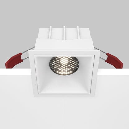 Maytoni Alfa LED 15W 36° recessed square light white