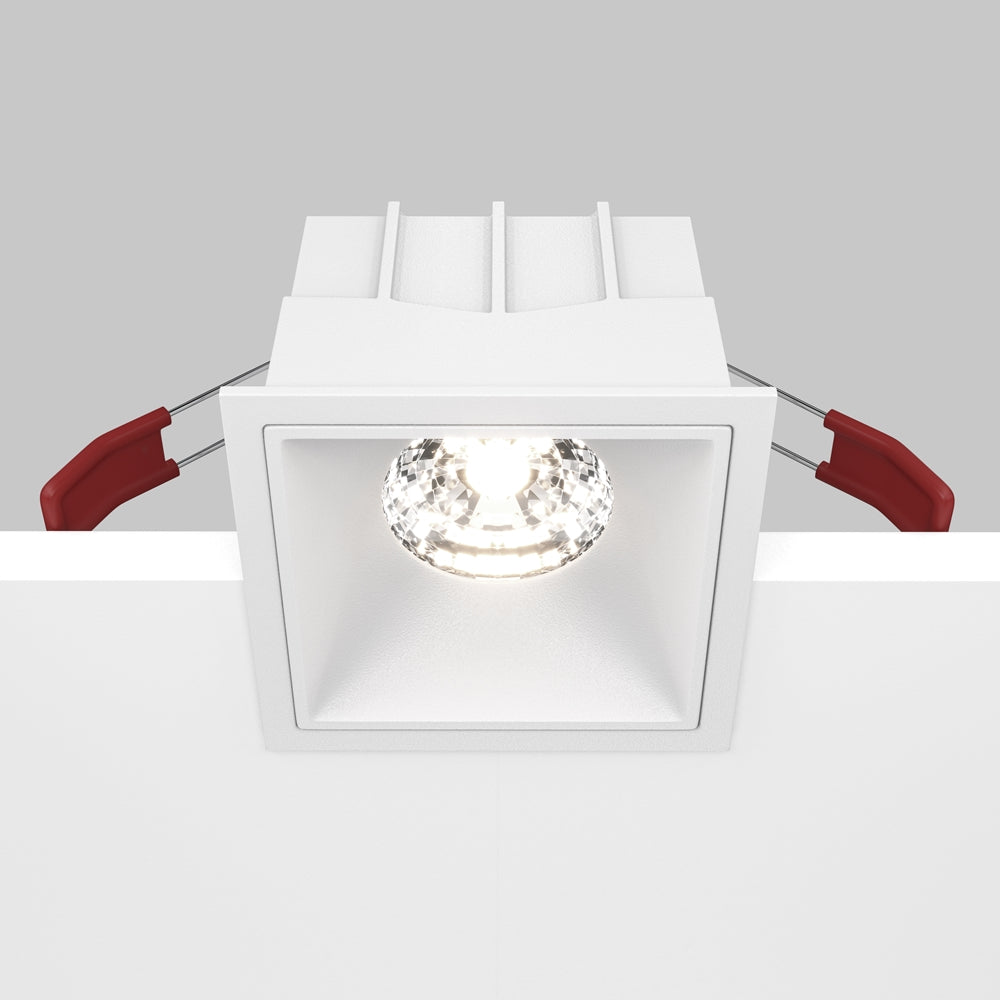 Maytoni Alfa LED 15W 36° recessed square light white