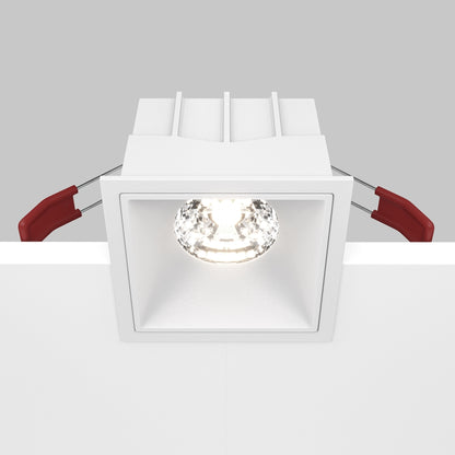 Maytoni Alfa LED 15W 36° recessed square light white