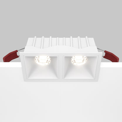 Maytoni Alfa LED 10W 36° recessed square light white