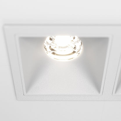 Maytoni Alfa LED 10W 36° recessed square light white