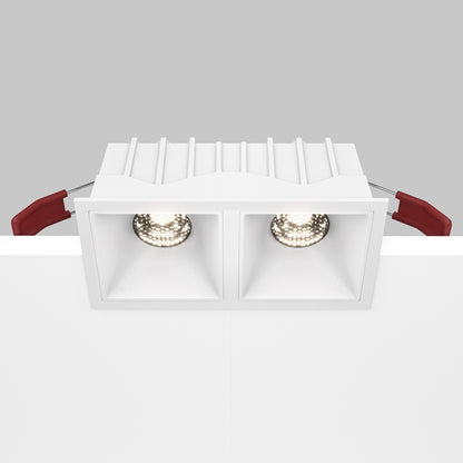 Maytoni Alfa LED 10W 36° recessed square light white