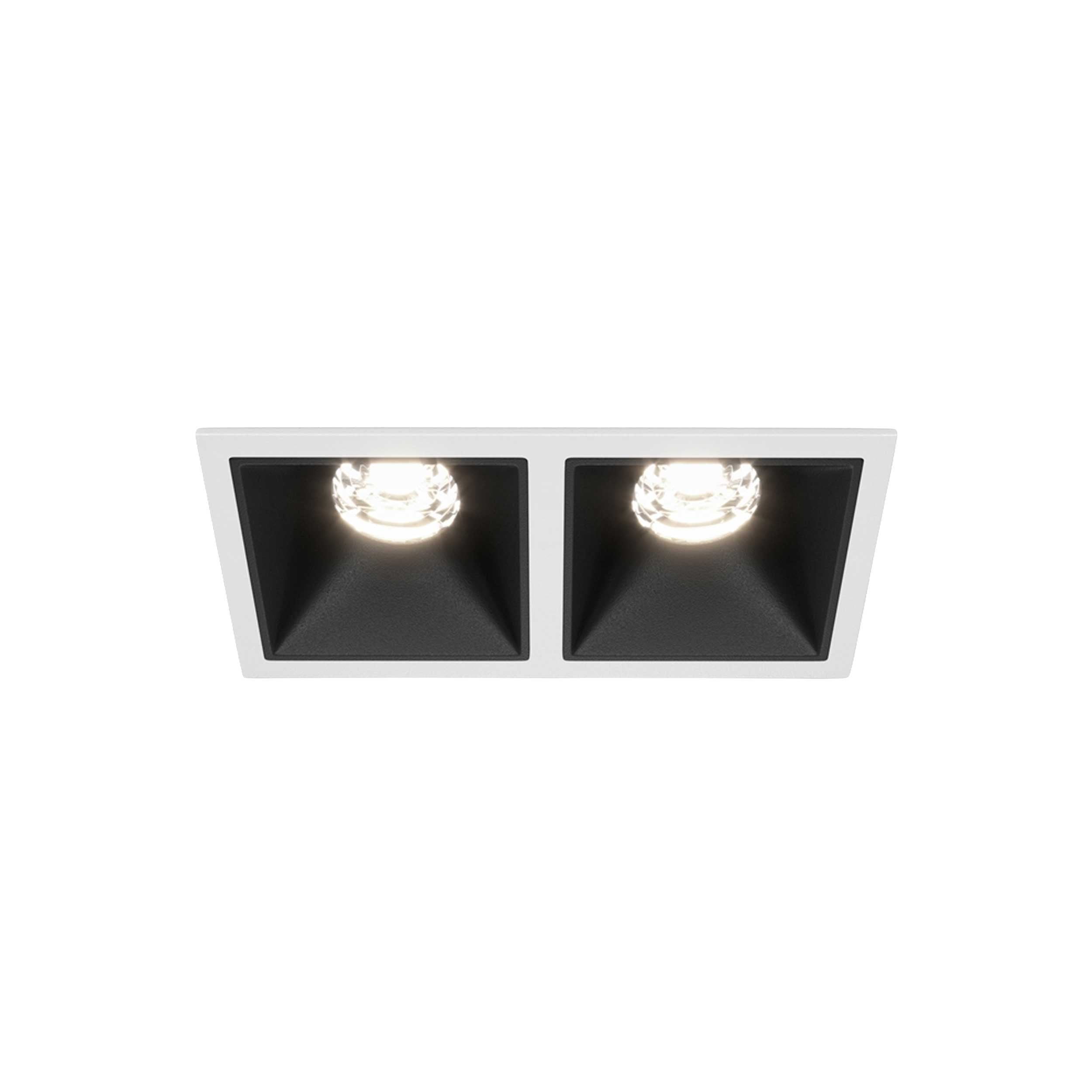 Maytoni Alfa LED 10W 36° recessed square light black