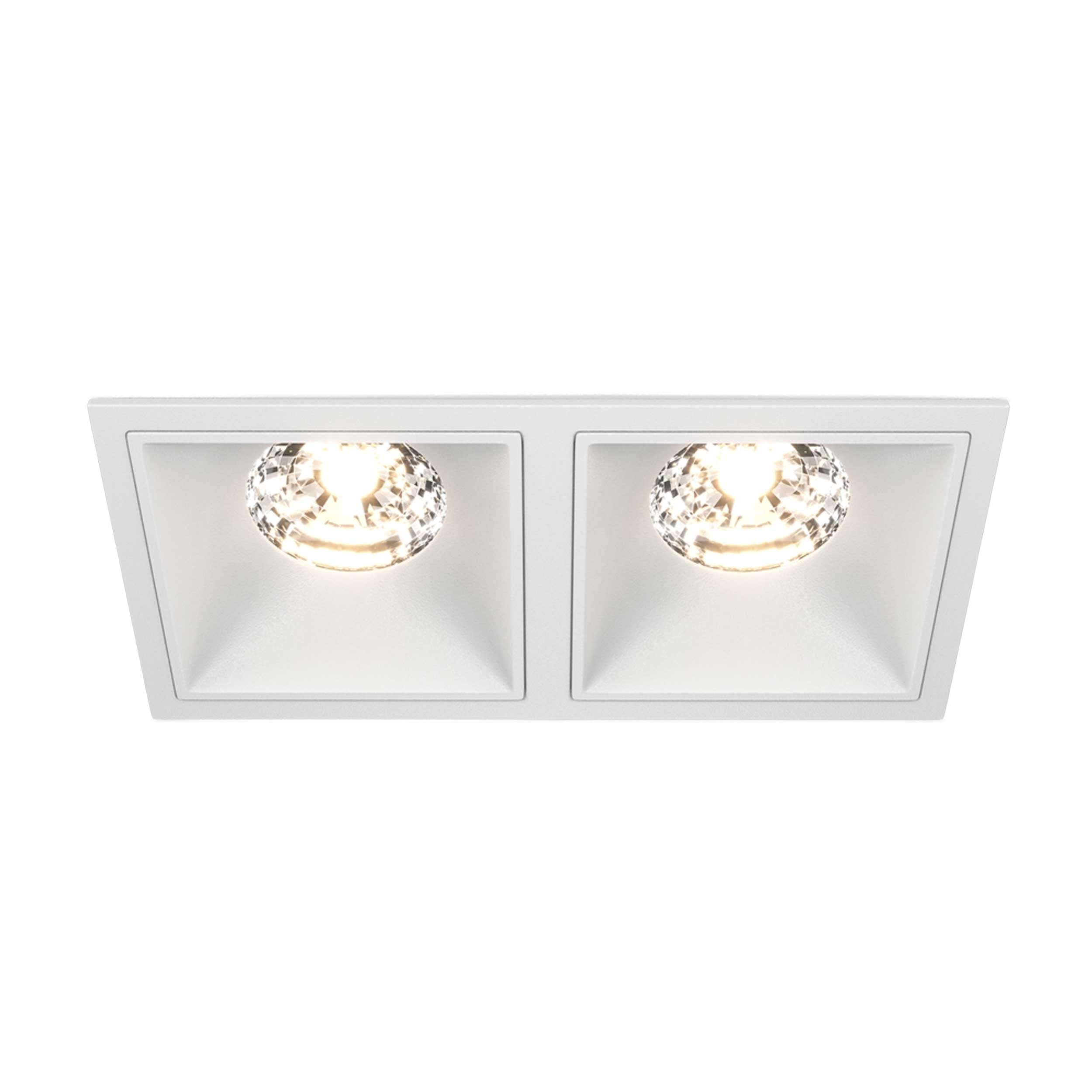 Maytoni Alfa LED 15W 36° recessed square light white