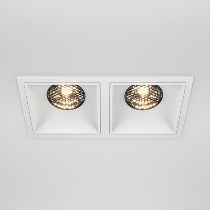 Maytoni Alfa LED 15W 36° recessed square light white
