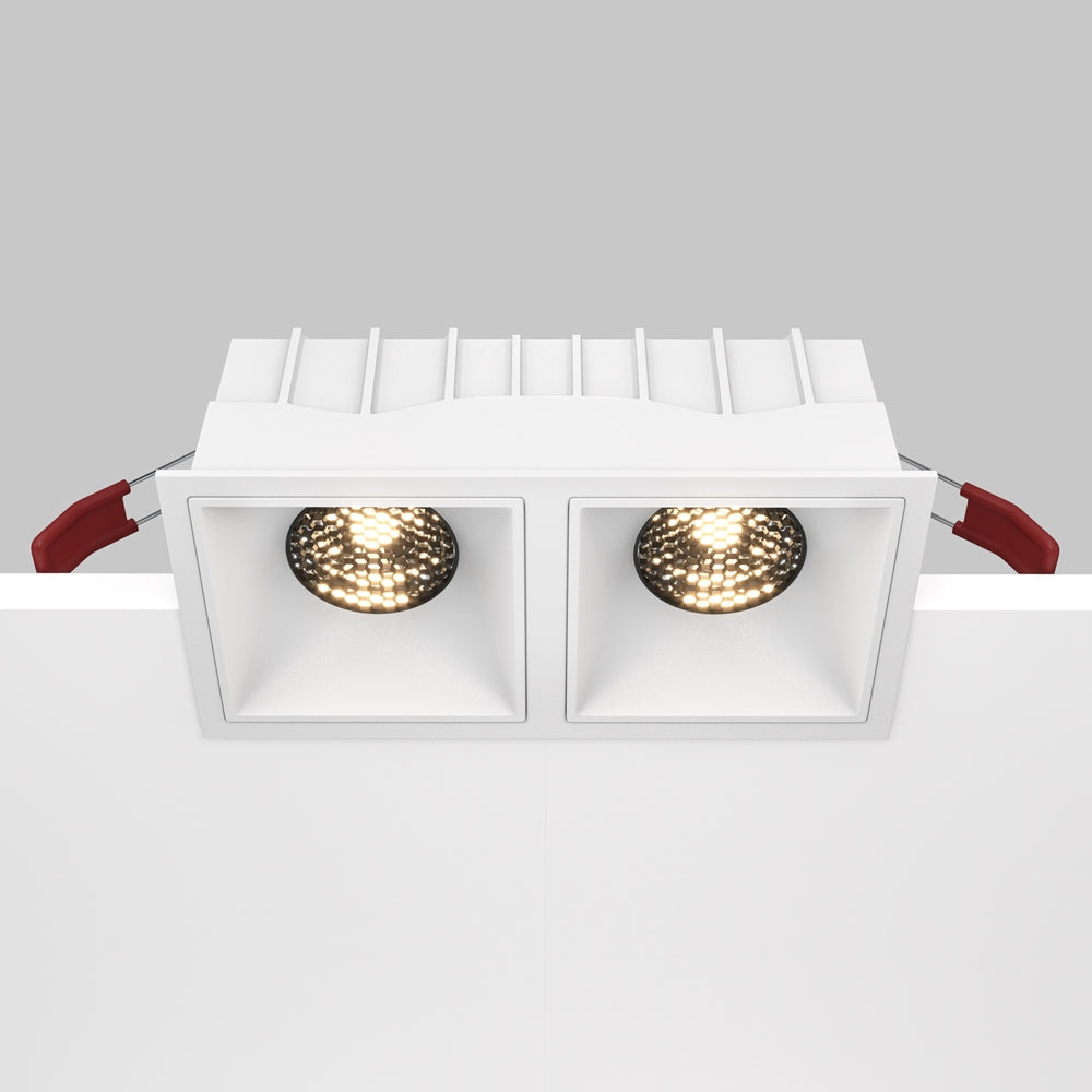 Maytoni Alfa LED 15W 36° recessed square light white
