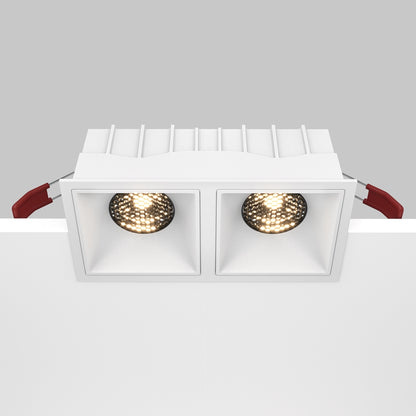 Maytoni Alfa LED 15W 36° recessed square light white