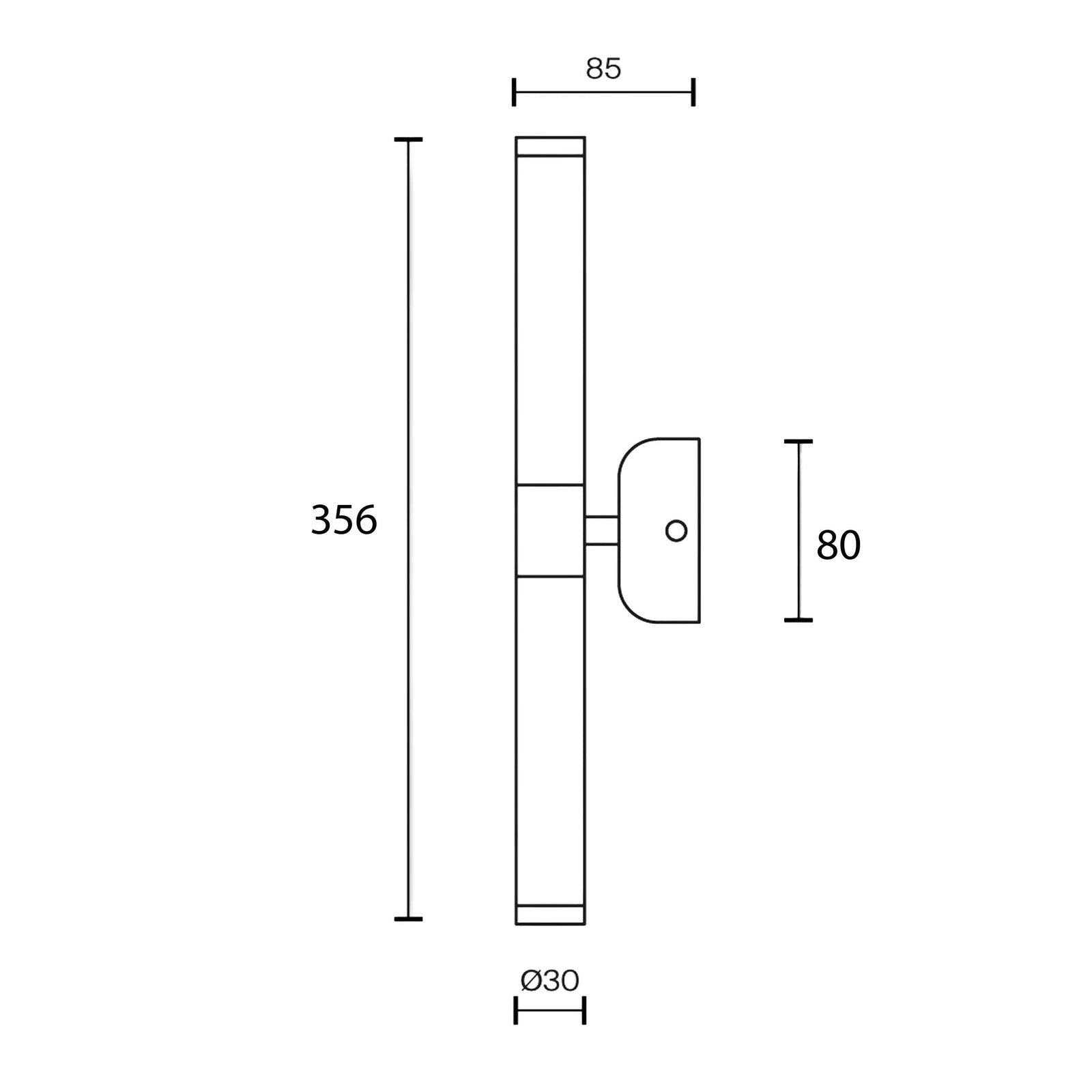 Maytoni Axis LED wall light