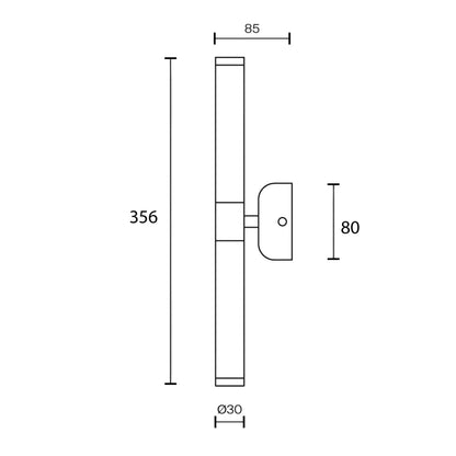 Maytoni Axis LED wall light