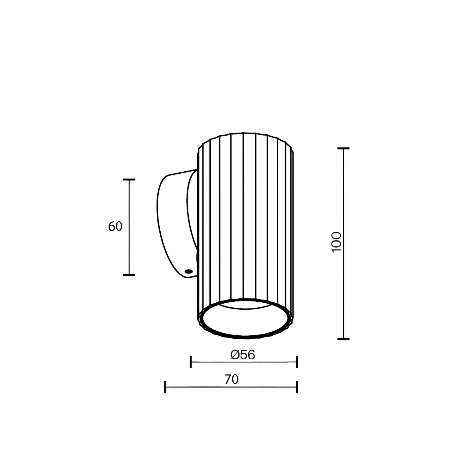 Maytoni Calipso GU10 wall light