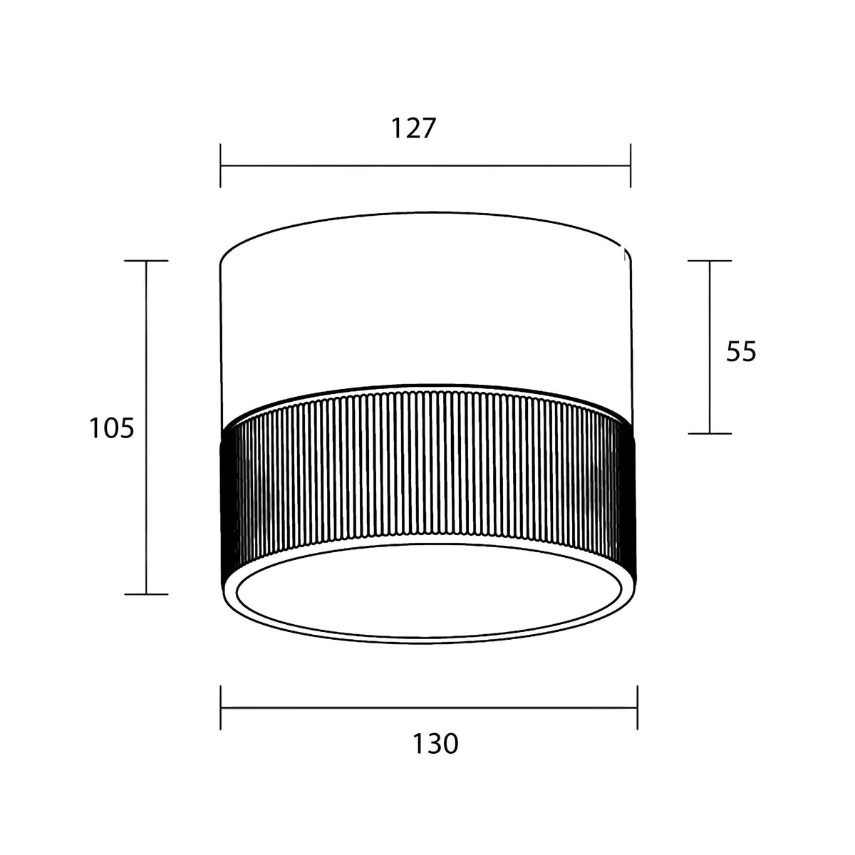 Maytoni Olin LED surface-mounted light