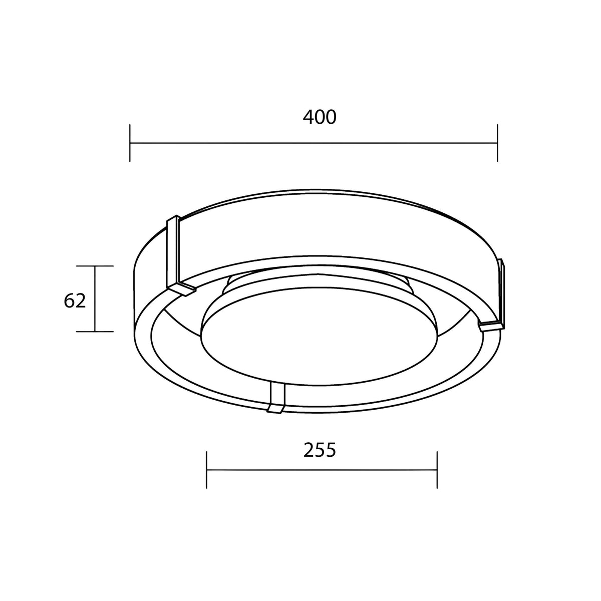 Maytoni Clarett LED surface-mounted light