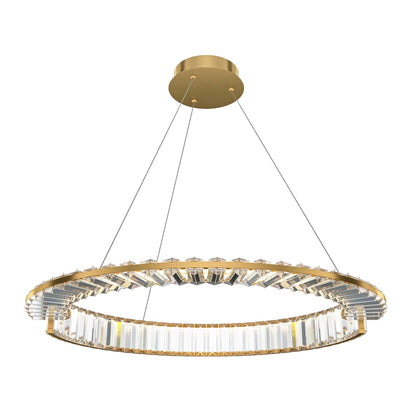 Maytoni Krone LED circular pendant light