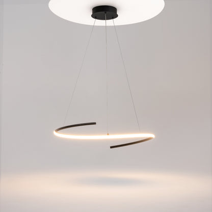 Maytoni Curve LED pendant light