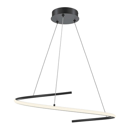 Maytoni Curve LED pendant light