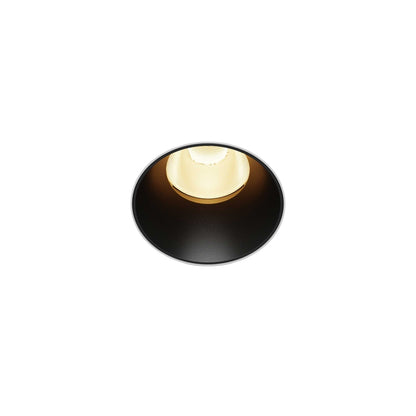 Maytoni Dip LED 50° recessed circular light black