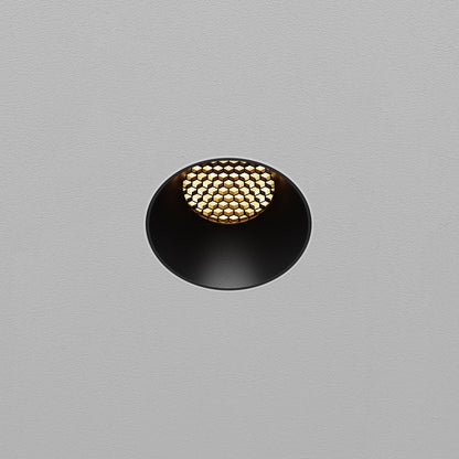 Maytoni Dip LED 50° recessed circular light black