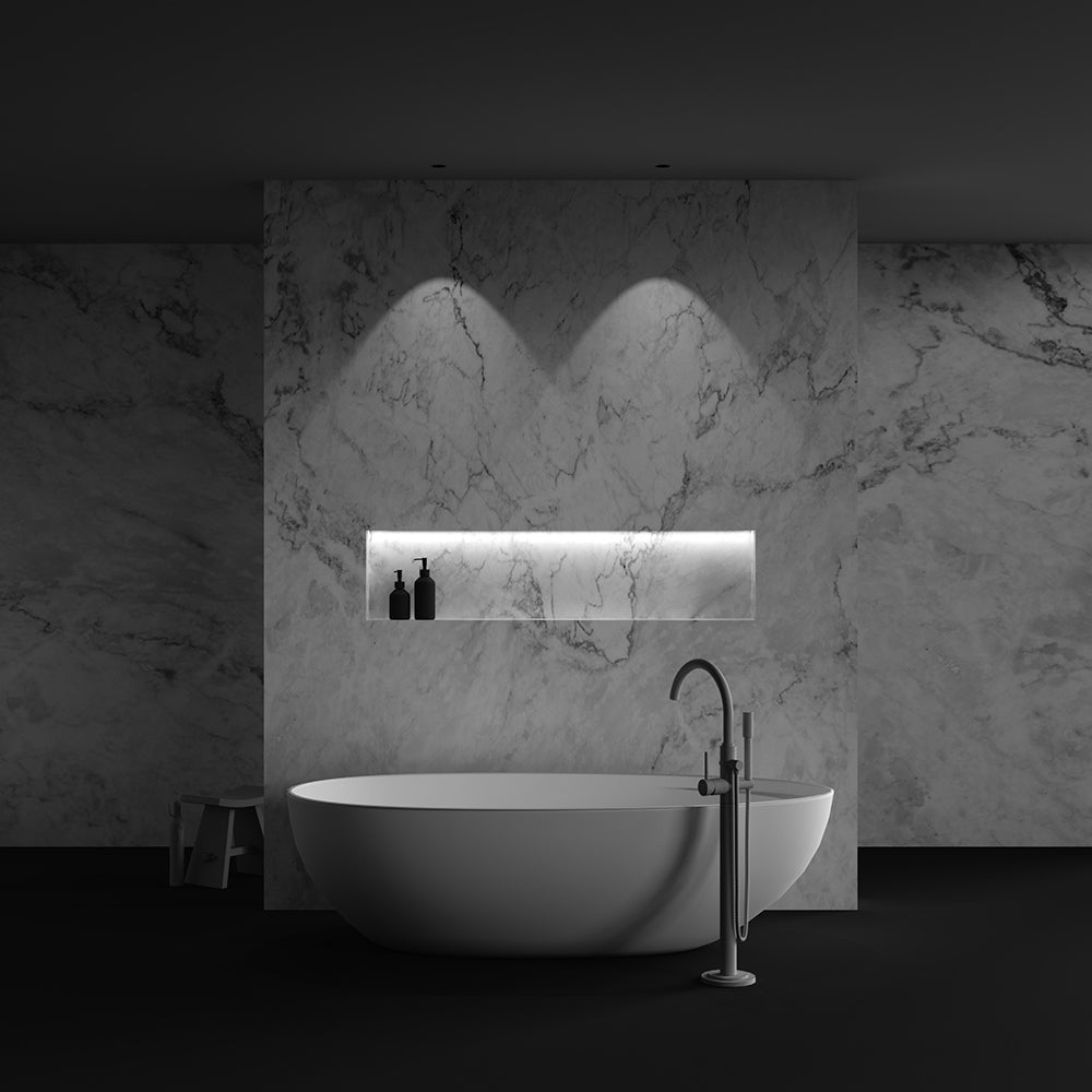 Maytoni Dip LED 50° recessed circular light black