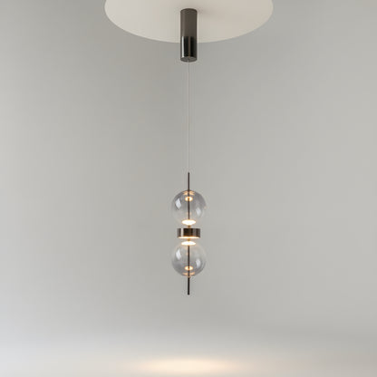 Maytoni Double Moon LED pendant light